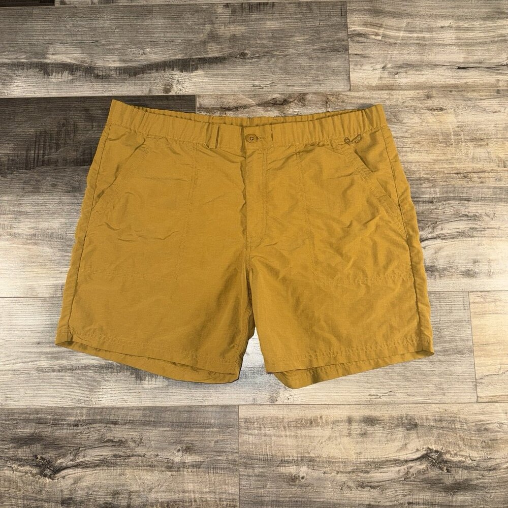 Mens REI Co-op Brown‎ Size Large Hiking Shorts Athletic Casual Outdoors EUC